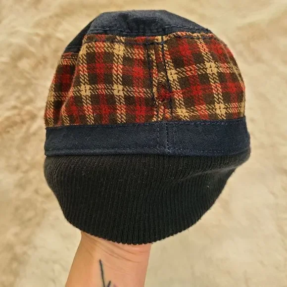 Cremieux plaid cap - Picture 4 of 4